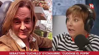 Sebastián “Cuchillo” Eyzaguirre se lo manda a guardar a Popin