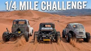 I Drag Raced My Rat Rod In The Sand Dunes! (Fail?)