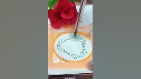 SPIROGRAPH DESIGN #shorts #viral  #trending #art #spirograph #ytshorts