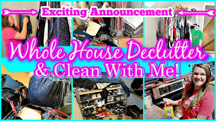 *EXTREME* WHOLE HOUSE DECLUTTER + ORGANIZE WITH ME...