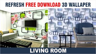 Free Download 3D Wallpaper || Living Room Images || Ultra HD Images screenshot 2