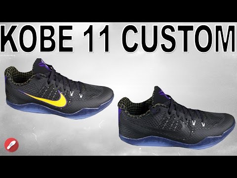 Nike Kobe 11 EM Custom Paint!