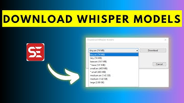 How to Download and Install Open AI Whisper Models in Subtitle Edit for Offline Transcription
