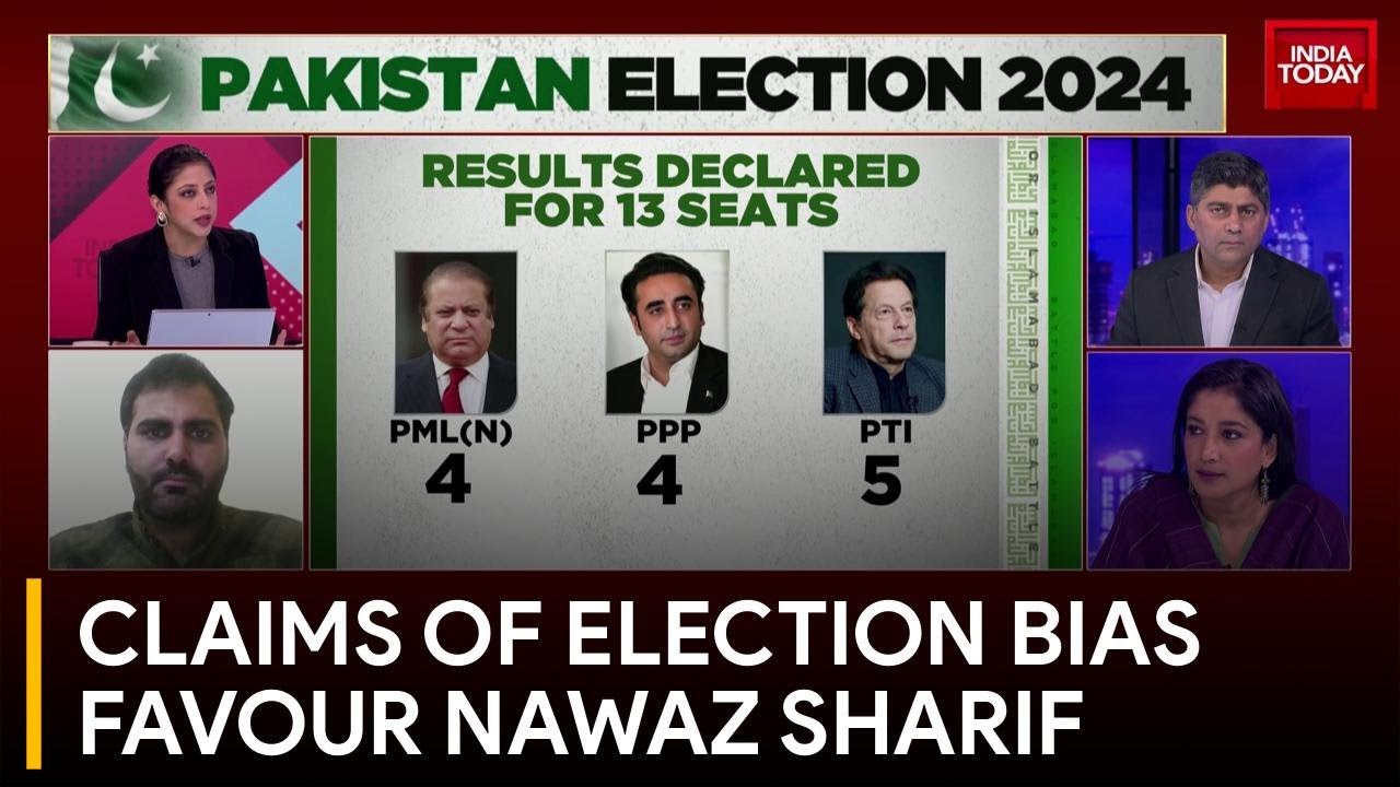 Pakistan Election Raging Alleged Election Rigging Puts Nawaz Sharif Ahead In Lahore | Pakistan ...