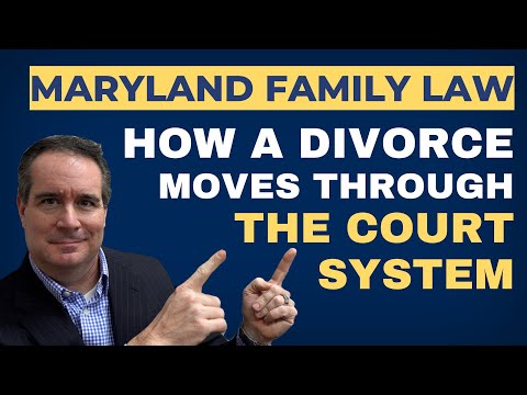 Step-by-Step: How a Maryland Divorce Case Moves Through the Courts