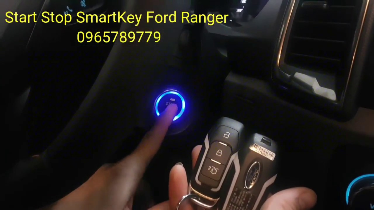 Hướng Dẫn Sử Dụng Chìa Khóa Thông Minh SmartKey Xe Ford Ranger - YouTube