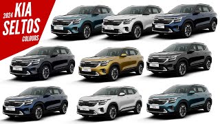 New 2024 Kia Seltos - All Color Options - Images | AUTOBICS