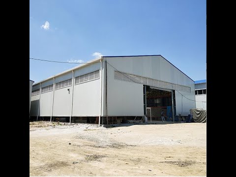 Philippines Steel Warehouse 20m x 80m x 7m
