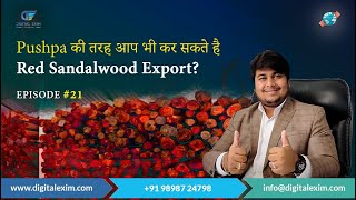 Export Import Business Ep #21 | क्या Pushpa की तरह आप भी कर सकते है Red Sandalwood Export? |