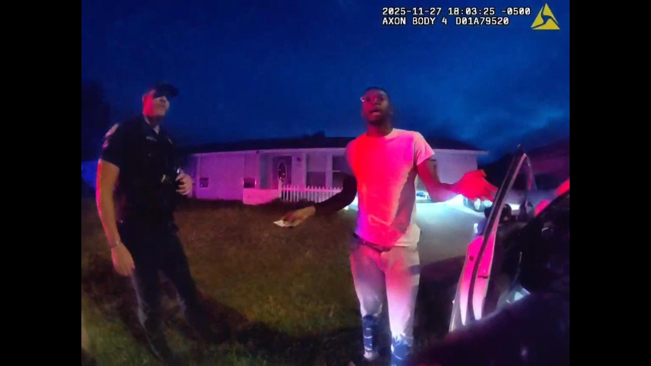 Driver Claims He Can Drive Home During Traffic Stop, Ends Poorly