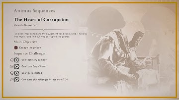 The Heart of Corruption Animus Sequence | Assassins Creed Mirage New Game+
