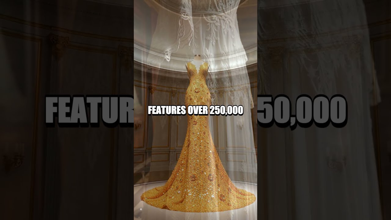 Meet The Woman With Most Expensive Historical Dress