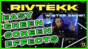 Easy Green Screen Effects OBS and Streamlabs