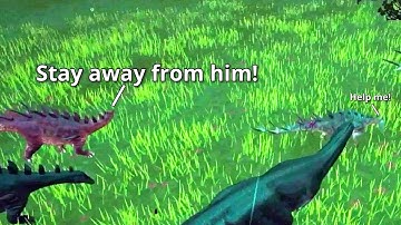 A Pycno Hunting in a Realism Server | Path of Titans Mobile |