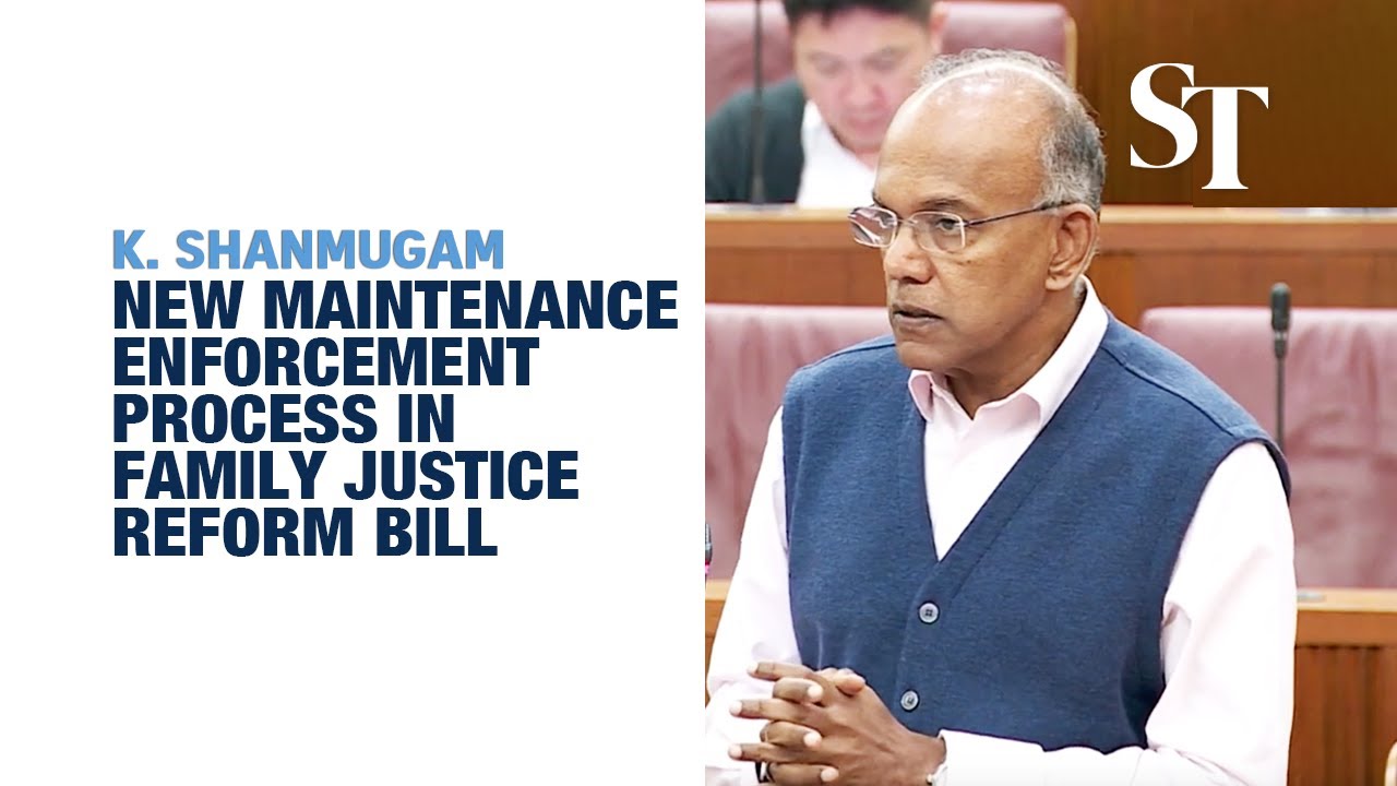New Maintenance Enforcement Process in Family Justice Reform Bill | In ...
