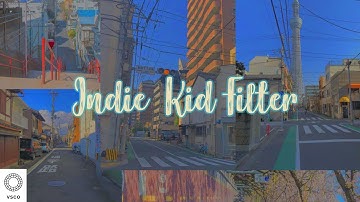 🌈Aesthetic Indie Kid Filter🌈__VSCO Tutorial__