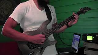 Between the Buried and Me &quot;Melting City&quot; GUITAR COVER