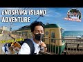 Local Seafoods, Train, and Beautiful Beach Near Tokyo, Kamakura Enoshima Island Adventure! Ep.308