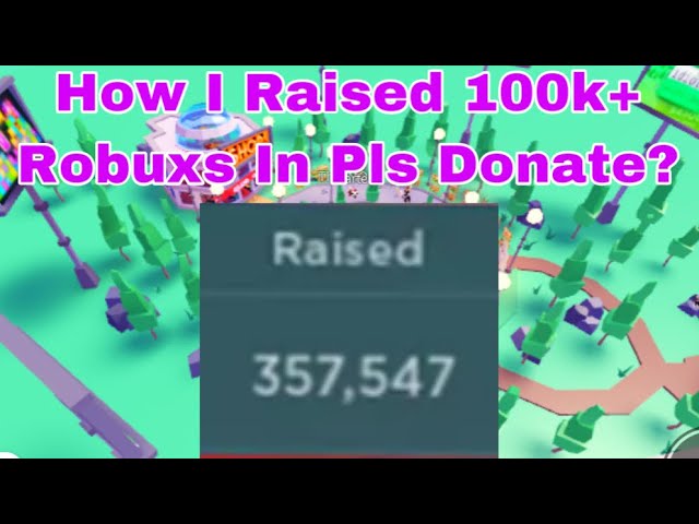 CODES?] 🔥 DONATING 100K ROBUX ON PLS DONATE BUT INFINITE ROBUX