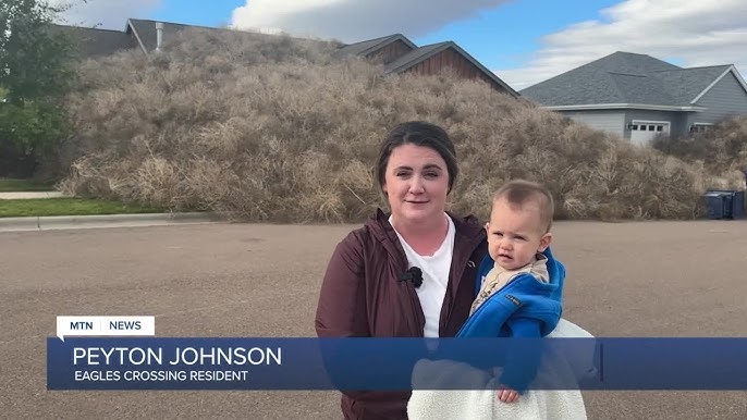 Video Shows House Buried By 'Towering Walls of Tumbleweeds