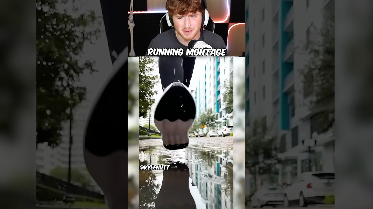 Phone Transition With Puddle