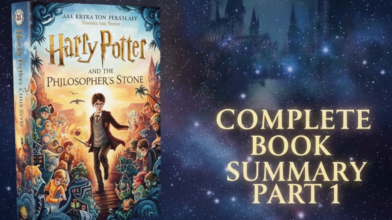 Harry Potter Complete Book Summary Part 1  The Magical Beginning