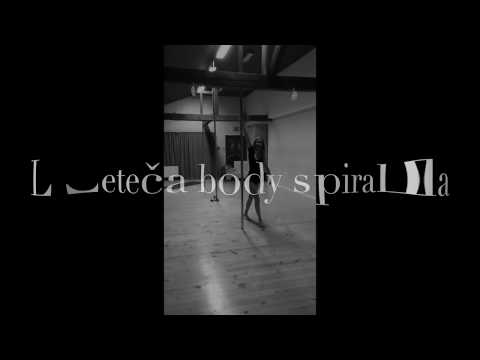 Pole dance/Body spiral magic😍/Body spiral combination