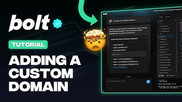 How to Add a Custom Domain to Bolt.new Apps Quick (Tutorial)