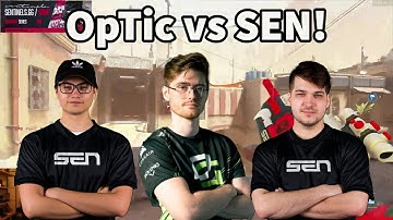 OpTic Vs SEN Pro Scrims Highlight!!
