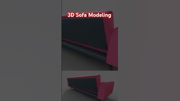 3D Sofa Modeling in Maya #sofa #furniture #interiordesign #animation #3danimation #3d #3dmodeling