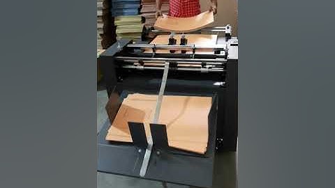 STALLION  AUTOMATIC OFFICE FILE CREASING MACHINE.