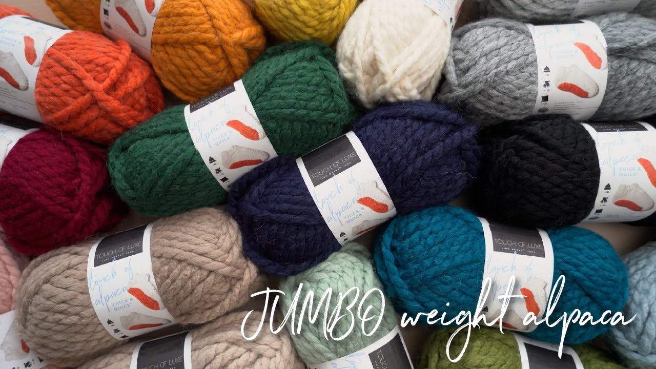 JUMBO Weight Alpaca Yarn - Touch of Alpaca® Thick & Quick®