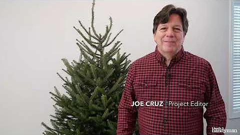 What temperature water do you put in a live Christmas tree?