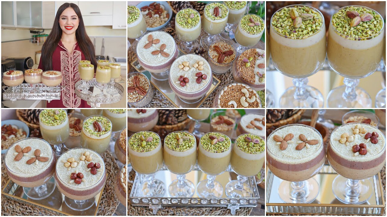 عصيدة البوفريوة والفستق التونسية بمقادير مضبوطة وقوام ولون رائع بطريقة سهلة مانستغناش عليها😍Assida