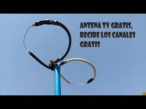 ANTENA CASERA, NO QUIEREN QUE SEPAS ESTE TRUCO VER TV GRATIS SIN PAGAR  DEMAS CABLE 