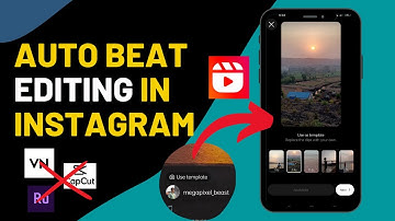 Auto Music Beat Sync By Instagram | Use as Template | 🚫 Without VN Editor & Capcut