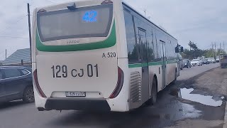 Астана. A520 Iveco Crossway 13m LE маршрут 42