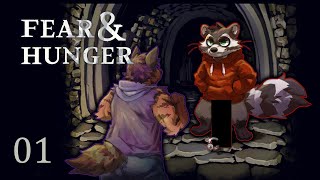 Let's Play Fear & Hunger Part 1 - A Hardcore Survival Horror RPG Inspired by Berserk