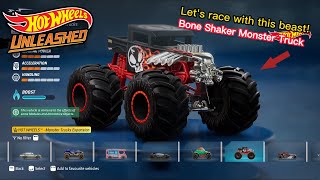 Hot Wheels Unleashed | Bone Shaker Monster Truck | 2K | Game-in Video