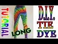 Tie Dye Rainbow Yoga Pants [Full Tutorial]