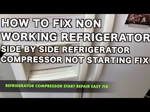 Kenmore Refrigerator compressor not starting - EASY FIX Relay ...