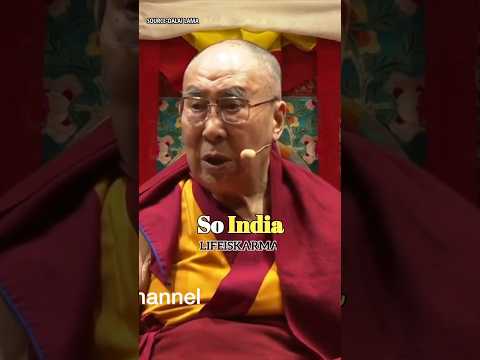 Why Indian Civilization is unique - Dalai Lama