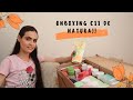 Unboxing c11 Natura 2020+franjas de regalo : bronce, plata y oro!!!