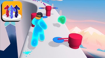 Blob Runner 3D – Level 47 Full Gameplay | Satisfying Mobile Game (Android/iOS)