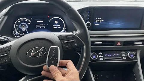 2020 Hyundai Sonata (DN8A) All Smart Keys Lost using Autel IM608 Pro2 and Autel Universal iKey