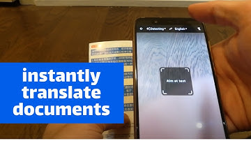 How To Translate Documents Instantly Using Phone