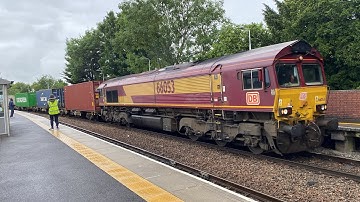 66053 DB cargo 4L45 containers 11:32 2L Lea Road 11/7/2024