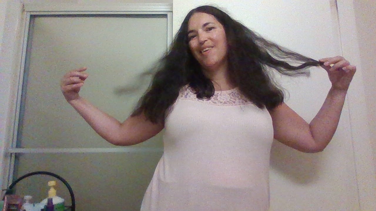 Brushing My Hair Before Washing My Hair YouTube