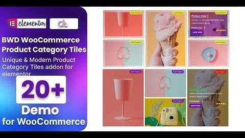 WooCommerce Product Category Tiles Addon For Elementor By BestWpDeveloper
