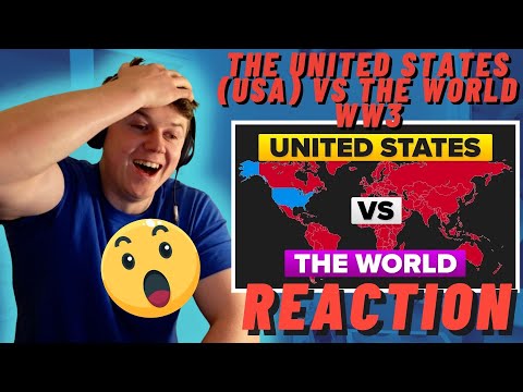 IRISH GUY REACTS To The United States (USA) vs The World - Who Would Win? Military / Army Comparison